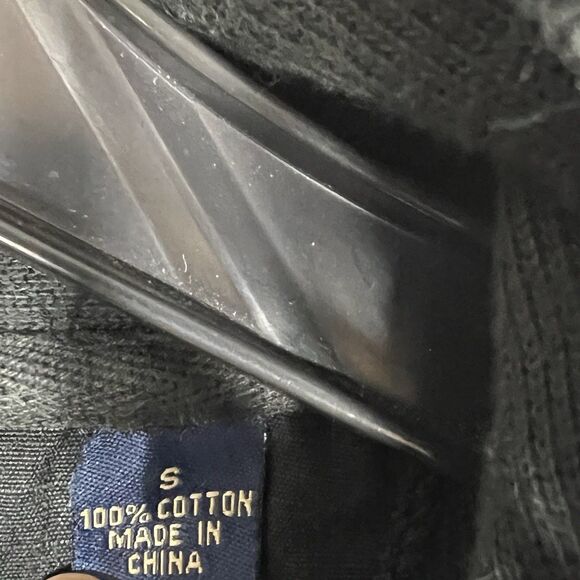 TOMMY BAHAMA RELAX Tobago 1/4 Zip Pullover Sweater Men’s Small Black Long Sleeve - Picture 13 of 14